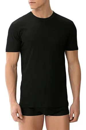 Zimmerli Herren T-Shirt Merc. Baumwolle unifarben
