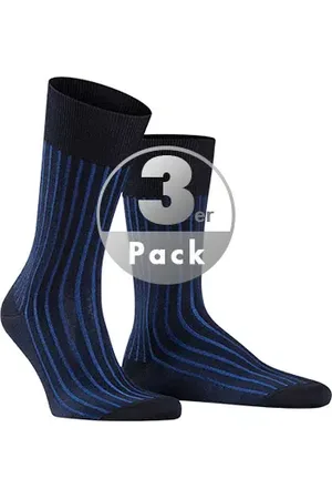 Falke Herren Socken Baumwolle & Mix Gestreift