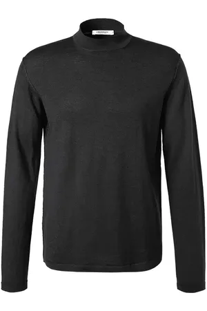 Crossley Herren Stehkragenpullover unifarben