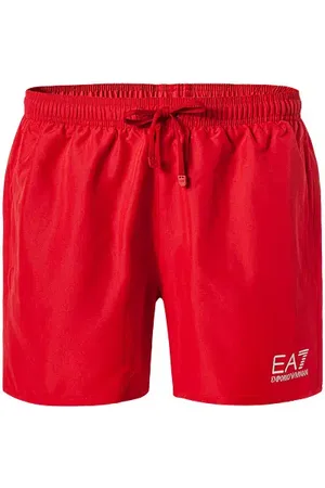 EA7 Herren Badeshorts Mikrofaser unifarben