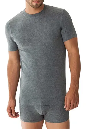 Zimmerli Herren T-Shirt Viskose/Modal unifarben