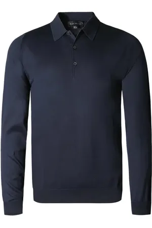 JOHN SMEDLEY Herren Pullover unifarben