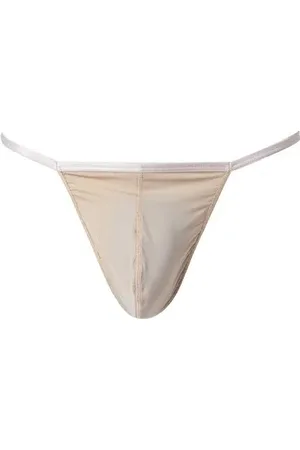 Hom Herren Stringtanga Mikrofaser/Funktion unifarben