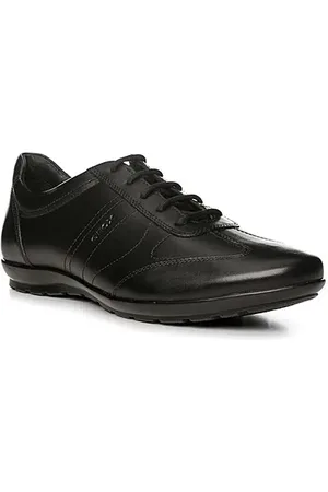 Geox Herren Schnürschuhe Glattleder