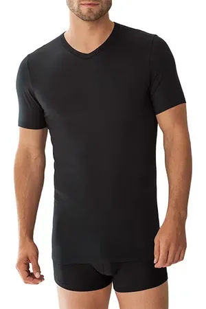 Zimmerli Herren T-Shirt Viskose/Modal unifarben