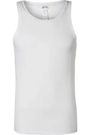 Hom Herren Tanktop Baumwolle & Mix unifarben