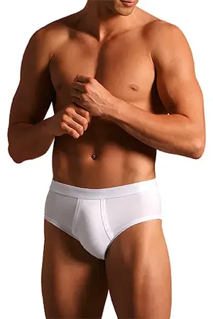Novila Herren Sport-Slip Ägyptische Baumwolle unifarben