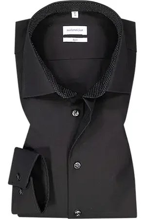 Seidensticker Herren Hemd Slim Fit