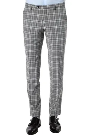 Cg Herren Hose kariert Slim Fit