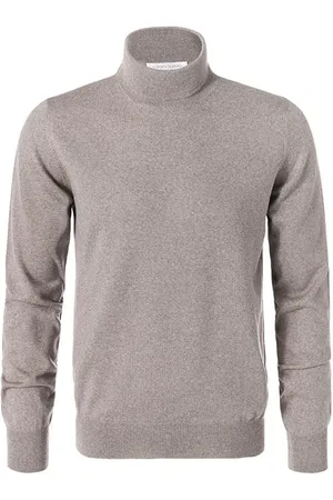 Gran Sasso Herren Rollkragenpullover unifarben
