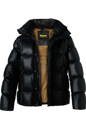 Blauer Herren Jacke unifarben