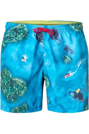 Napapijri Herren Badeshorts Mit Prints