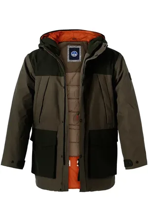 North Sails Herren Funktionsparka unifarben