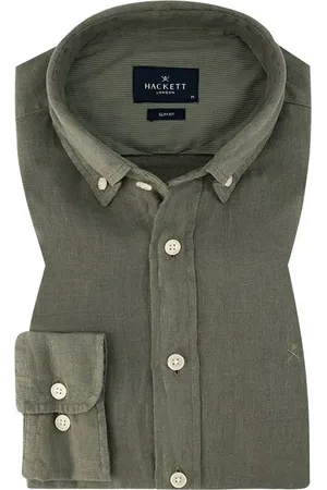 Hackett Herren Hemd meliert Slim Fit