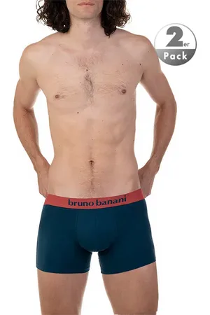 Bruno Banani Herren Trunks Baumwolle & Mix Geprintet
