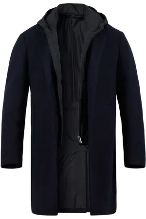 Boggi Milano Herren Mantel unifarben