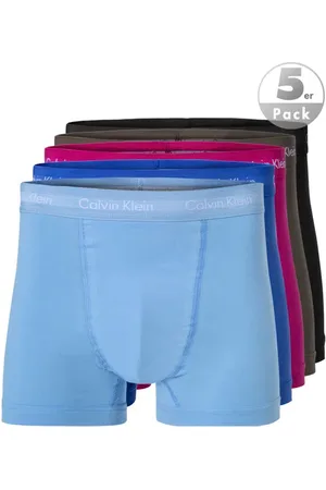 Calvin Klein Herren Trunks Baumwolle & Mix unifarben