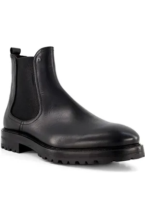 Aigner Herren Chelsea Boots Glattleder