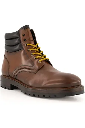 Aigner Herren Schnürboots Glattleder