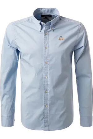 La Martina Herren Hemd Slim Fit