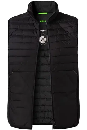 HUGO BOSS Herren Steppweste unifarben