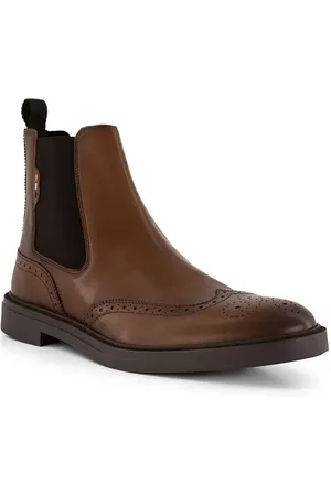 HUGO BOSS Herren Chelsea Boots Glattleder