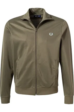 Fred Perry Herren Sweatjacke unifarben