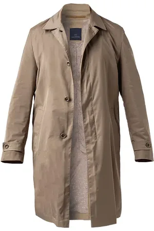 Dressler Herren Mantel unifarben