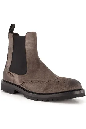 Prime Herren Chelsea Boots Velours