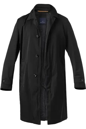 Dressler Herren Mantel unifarben