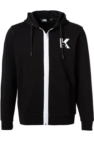 Karl Lagerfeld Herren Sweatjacke unifarben