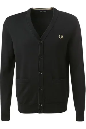 Fred Perry Herren Cardigan unifarben