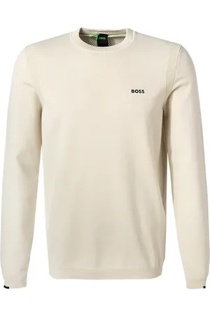 HUGO BOSS Herren Pullover unifarben
