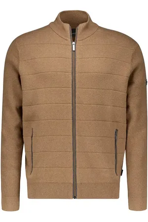 Bugatti Herren Cardigan unifarben