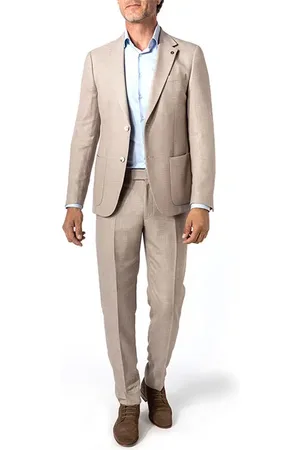 Strellson Herren Anzug meliert Slim Fit
