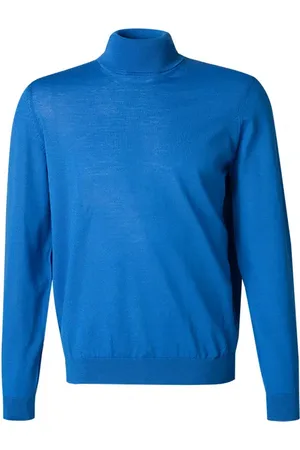 HUGO BOSS Herren Rollkragenpullover unifarben
