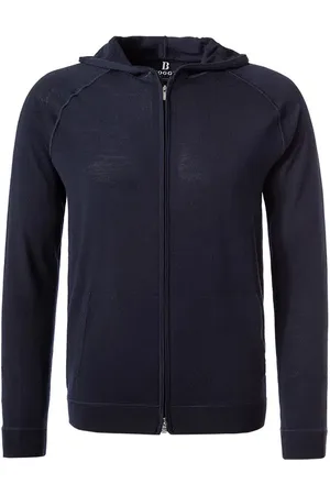 Boggi Milano Herren Sweatjacke unifarben