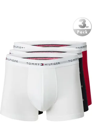 Tommy Hilfiger Herren Trunks Baumwolle & Mix unifarben