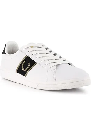 Fred Perry Herren Sneaker Glattleder