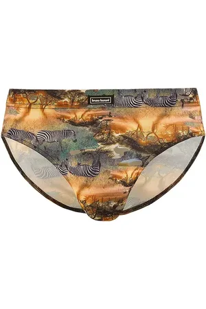 Bruno Banani Herren Sportslip Mikrofaser/Funktion Fancy,Geprintet