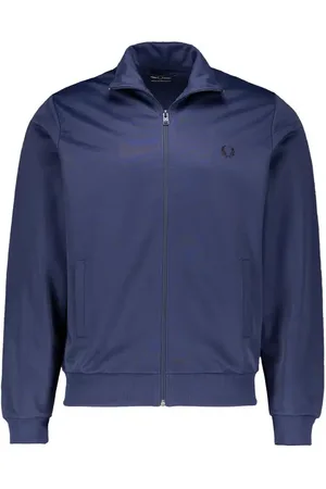 Fred Perry Herren Sweatjacke unifarben