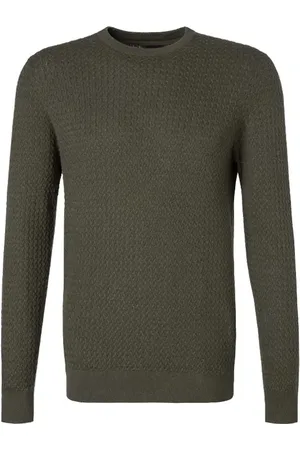 Bugatti Herren Pullover unifarben