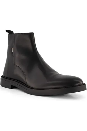 HUGO BOSS Herren Chelsea Boots Glattleder