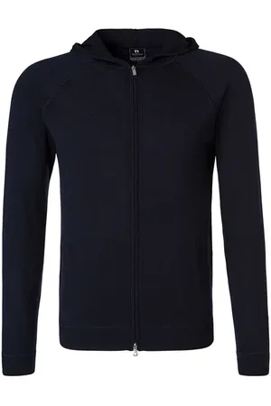 Boggi Milano Herren Sweatjacke unifarben
