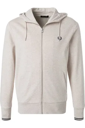 Fred Perry Herren Sweatjacke unifarben
