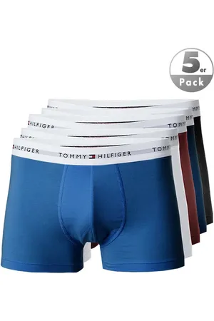 Tommy Hilfiger Herren Trunks Baumwolle & Mix unifarben