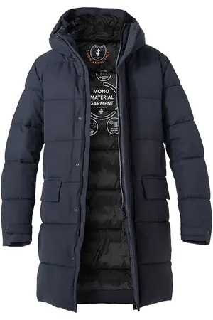 save the duck Herren Steppparka unifarben