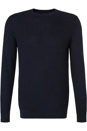 Bugatti Herren Pullover unifarben