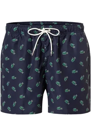 Lacoste Herren Badeshorts Mikrofaser Gemustert