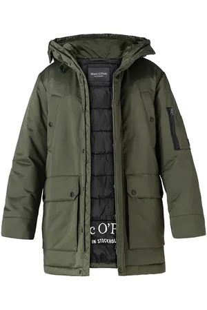 Marc O’ Polo Herren Parka unifarben